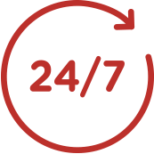 24/7 icon